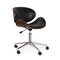 GDFStudio Clyo Mid-Century Modern Upholstered Swivel Office Chair
